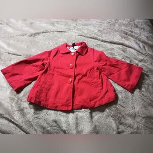 3T GAP Red Jacket with Scottie Dog Lining